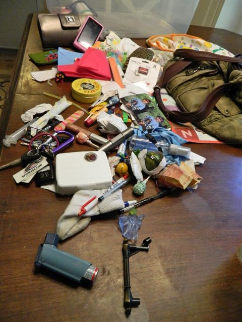 purse contents